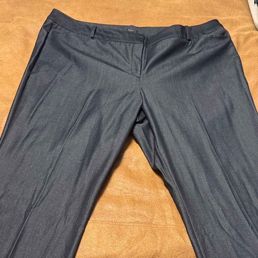 Worthington Women's Navy Straight Leg Pants